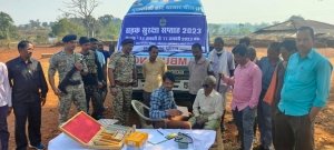 सड़क सुरक्षा सप्ताह के तीसरे दिन थाना स्टाफ द्वारा साइकिल रैली निकालकर ग्रामों का भ्रमण