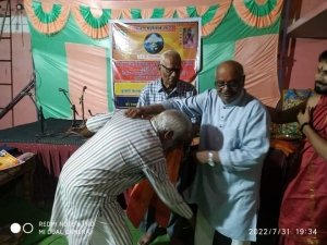 सिद्धपीठ में माह भर से प्रतिदिन हो रहा धर्म रक्षको और सेवाभावियों का अभिनंदन