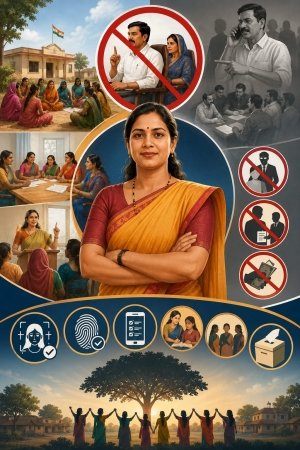 पंचायतों में &lsquo;सरपंच पति&rsquo; कल्चर पर सख्ती: महिला प्रतिनिधियों की जगह परिजन नहीं चला सकेंगे कार्यालय