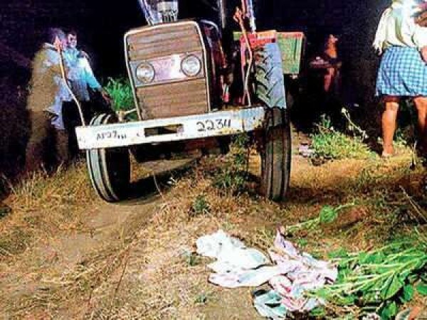 ट्रैक्टर पर गिरी बिजली तार, 9 की मौत : मंत्री ने पांच लाख मुआवजा देने का किया ऐलान