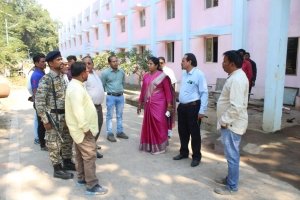 महापौर ने किया मोहारा जल संयंत्रगृह एवं मोहारा मेला स्थल का निरीक्षण