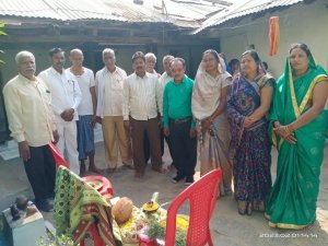 तहसील साहू संघ राजनांदगांव अध्यक्ष अंजू दिनेश साहू पहूंची नागलदाह