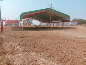 गोकुल नगर में प्राण प्रतिष्ठा महोत्सव की हर शाम राधा-माधव के नाम... हर रोज संगीत संध्या का आयोजन