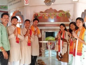 नवनिहाल मानस परिवार ग्राम मारूटोला खुर्द की विभिन्न मंच पर मानस यात्रा