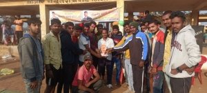 कबड्डी में बम्हनी की टीम ने प्रथम स्थान प्राप्त किया