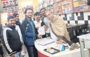 उपचुनाव प्रचार-प्रसार के लिए भानुप्रतापपुर पहुंचे : नदीम