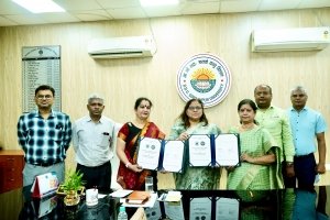 भारत में कला और संस्कृति का नया अध्याय: आईकेएसवी और डीडीयूजीयू के बीच ऐतिहासिक एम.ओ.यू. से शैक्षिक क्रांति की शुरुआत